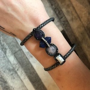 Faux Stones Cuff